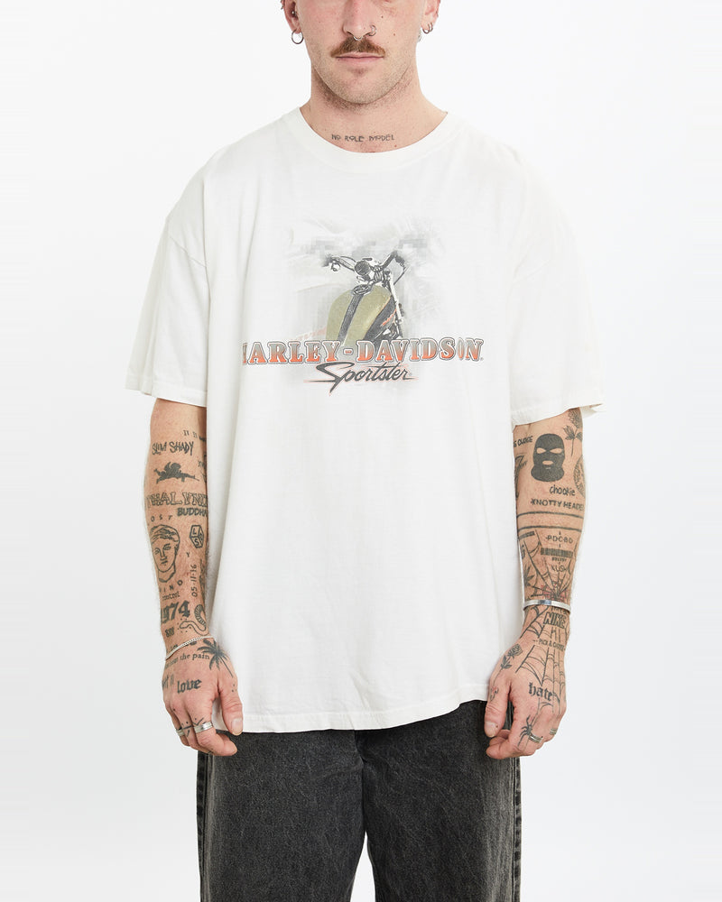 Vintage Harley Davidson Tee <br>L , The Real Deal , newtown, sydney, australia, thrift store, opshop, preloved, secondhand, sustainable, retro, antique, 70s, 80s, 90s, 2000s, 00s, fashion, clothing, streetwear, trendy, garment, style, boutique, store, shop, archive, sale, cheap, best, top