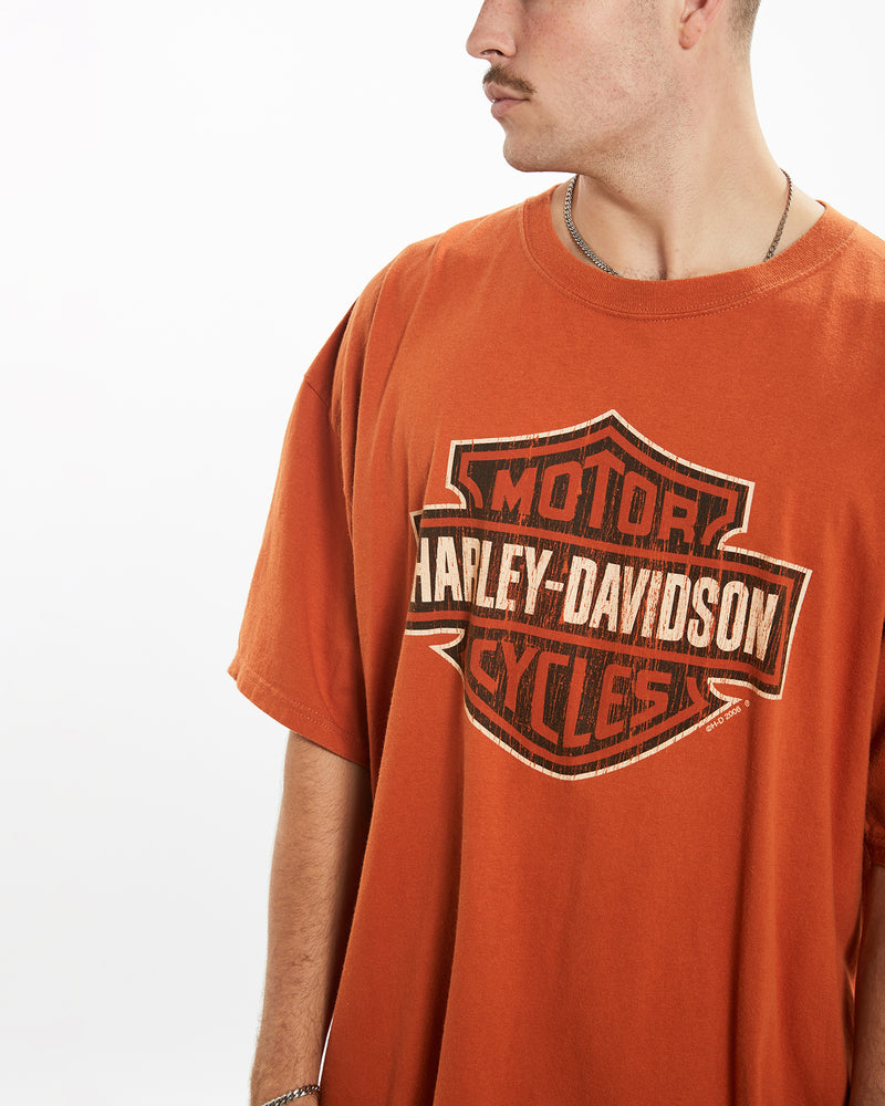 Vintage Harley Davidson Tee <br>XL , The Real Deal , newtown, sydney, australia, thrift store, opshop, preloved, secondhand, sustainable, retro, antique, 70s, 80s, 90s, 2000s, 00s, fashion, clothing, streetwear, trendy, garment, style, boutique, store, shop, archive, sale, cheap, best, top