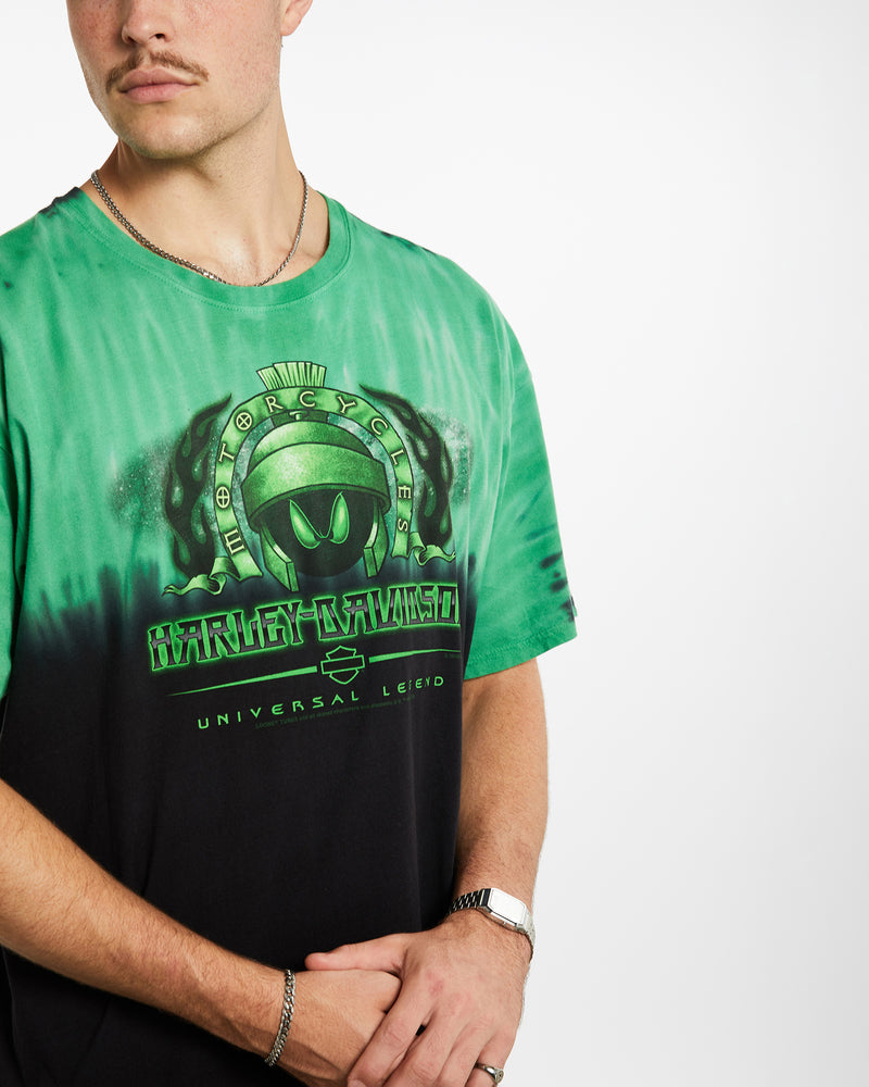 Vintage Harley Davidson Looney Tunes Tee <br>XL , The Real Deal , newtown, sydney, australia, thrift store, opshop, preloved, secondhand, sustainable, retro, antique, 70s, 80s, 90s, 2000s, 00s, fashion, clothing, streetwear, trendy, garment, style, boutique, store, shop, archive, sale, cheap, best, top