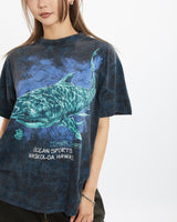 Vintage 90s Tiger Shark Wildlife Tee <br>S , The Real Deal , newtown, sydney, australia, thrift store, opshop, preloved, secondhand, sustainable, retro, antique, 70s, 80s, 90s, 2000s, 00s, fashion, clothing, streetwear, trendy, garment, style, boutique, store, shop, archive, sale, cheap, best, top