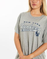 Vintage MLB New York Yankees Tee <br>M , The Real Deal , newtown, sydney, australia, thrift store, opshop, preloved, secondhand, sustainable, retro, antique, 70s, 80s, 90s, 2000s, 00s, fashion, clothing, streetwear, trendy, garment, style, boutique, store, shop, archive, sale, cheap, best, top