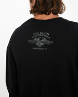 Harley Davidson Long Sleeve Tee <br>XXL , The Real Deal , newtown, sydney, australia, thrift store, opshop, preloved, secondhand, sustainable, retro, antique, 70s, 80s, 90s, 2000s, 00s, fashion, clothing, streetwear, trendy, garment, style, boutique, store, shop, archive, sale, cheap, best, top