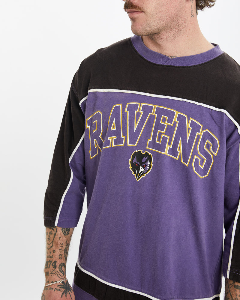 Vintage NFL Baltimore Ravens Jersey <br>L , The Real Deal , newtown, sydney, australia, thrift store, opshop, preloved, secondhand, sustainable, retro, antique, 70s, 80s, 90s, 2000s, 00s, fashion, clothing, streetwear, trendy, garment, style, boutique, store, shop, archive, sale, cheap, best, top
