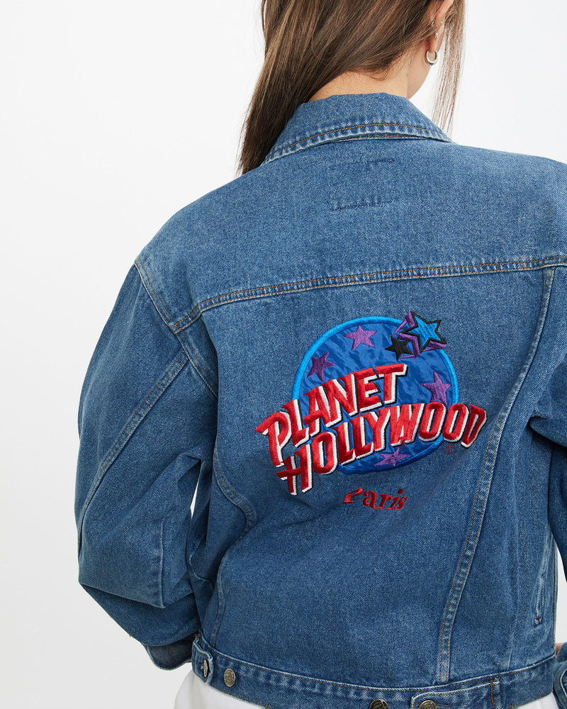 1991 Planet Hollywood 'Paris' Denim Jacket <br>L