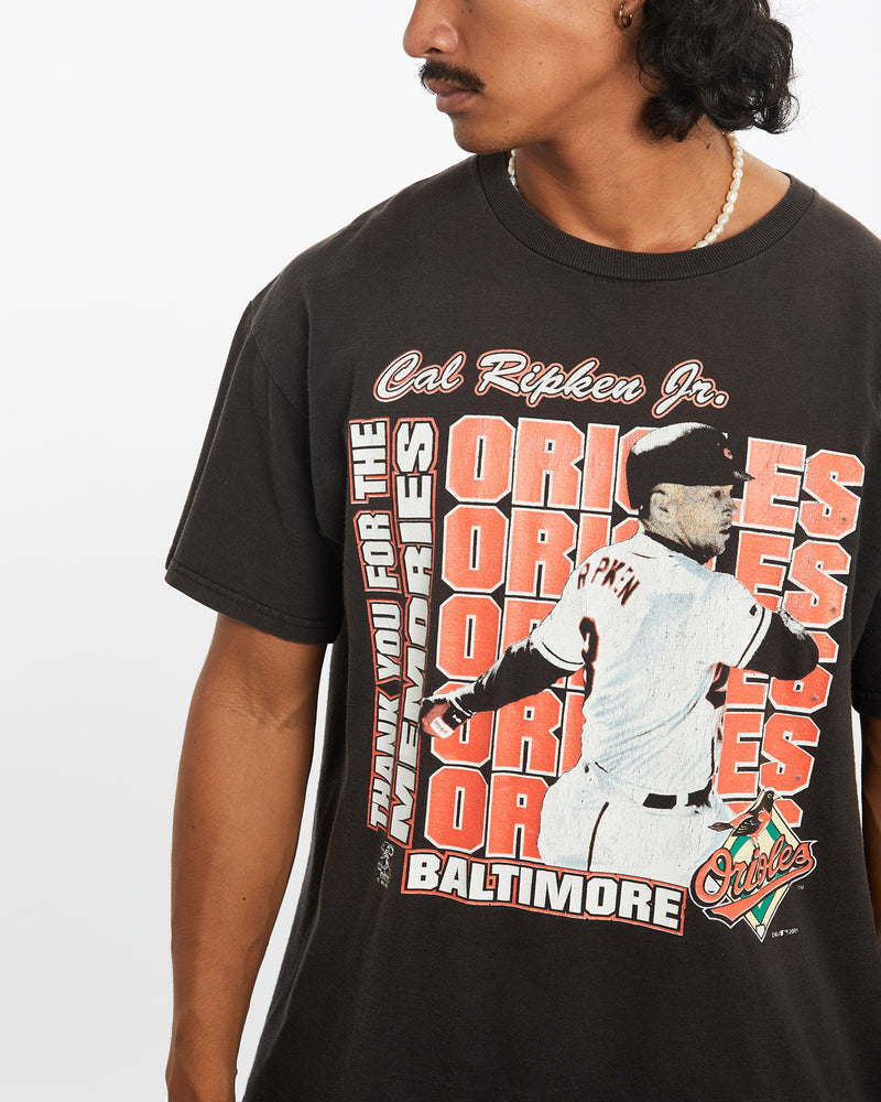 Vintage MLB Baltimore Orioles Tee <br>M , The Real Deal , newtown, sydney, australia, thrift store, opshop, preloved, secondhand, sustainable, retro, antique, 70s, 80s, 90s, 2000s, 00s, fashion, clothing, streetwear, trendy, garment, style, boutique, store, shop, archive, sale, cheap, best, top