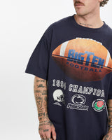Vintage 1994 NCAA Penn State Nittany Lions Rose Bowl Tee <br>XL , The Real Deal , newtown, sydney, australia, thrift store, opshop, preloved, secondhand, sustainable, retro, antique, 70s, 80s, 90s, 2000s, 00s, fashion, clothing, streetwear, trendy, garment, style, boutique, store, shop, archive, sale, cheap, best, top