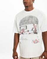 Vintage Paul Henderson NHL Detroit Red Wings Tee <br>XL , The Real Deal , newtown, sydney, australia, thrift store, opshop, preloved, secondhand, sustainable, retro, antique, 70s, 80s, 90s, 2000s, 00s, fashion, clothing, streetwear, trendy, garment, style, boutique, store, shop, archive, sale, cheap, best, top