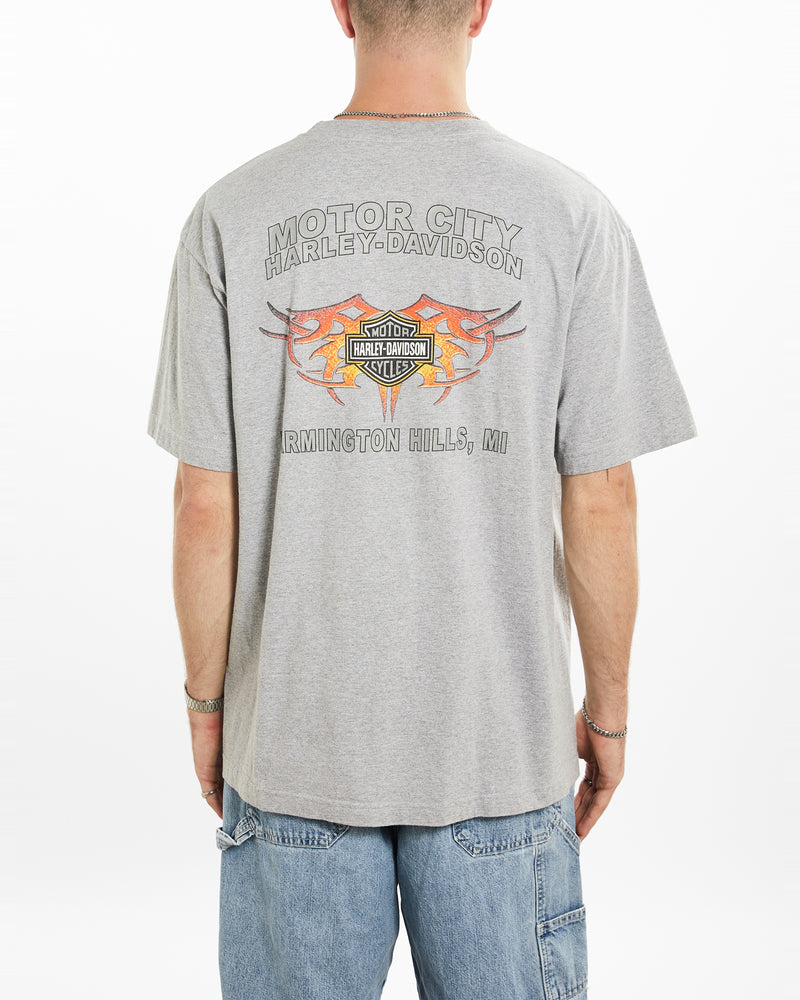 Vintage Harley Davidson Tee <br>XL , The Real Deal , newtown, sydney, australia, thrift store, opshop, preloved, secondhand, sustainable, retro, antique, 70s, 80s, 90s, 2000s, 00s, fashion, clothing, streetwear, trendy, garment, style, boutique, store, shop, archive, sale, cheap, best, top