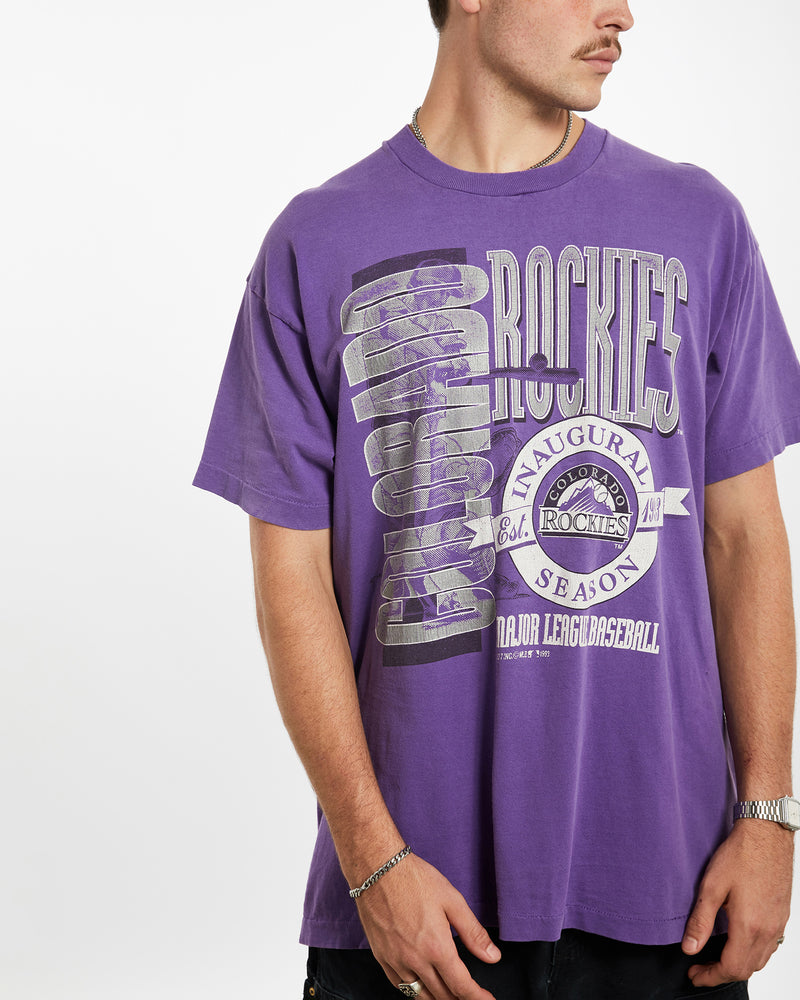 1993 MLB Colorado Rockies Tee <br>XL