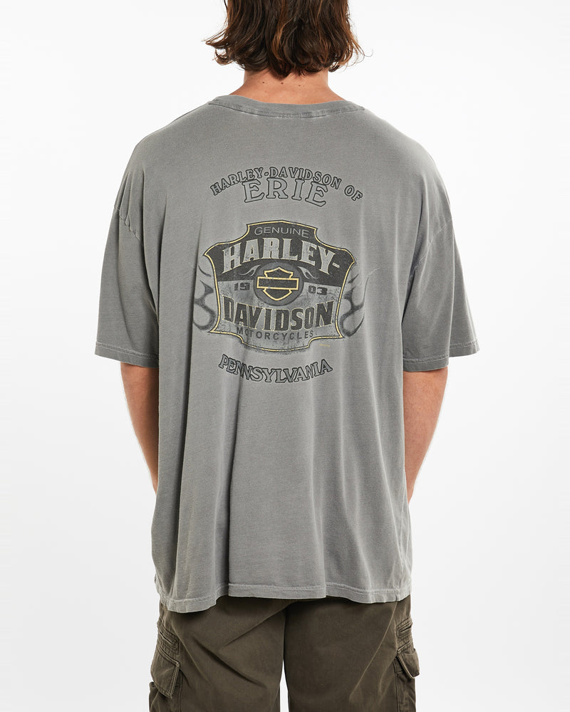 Vintage Harley Davidson Tee <br>XXL , The Real Deal , newtown, sydney, australia, thrift store, opshop, preloved, secondhand, sustainable, retro, antique, 70s, 80s, 90s, 2000s, 00s, fashion, clothing, streetwear, trendy, garment, style, boutique, store, shop, archive, sale, cheap, best, top