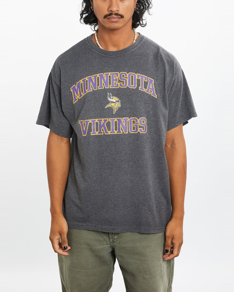 Vintage NFL Minnesota Vikings Tee <br>M , The Real Deal , newtown, sydney, australia, thrift store, opshop, preloved, secondhand, sustainable, retro, antique, 70s, 80s, 90s, 2000s, 00s, fashion, clothing, streetwear, trendy, garment, style, boutique, store, shop, archive, sale, cheap, best, top