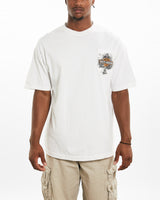 Vintage Harley Davidson Tee <br>XL , The Real Deal , newtown, sydney, australia, thrift store, opshop, preloved, secondhand, sustainable, retro, antique, 70s, 80s, 90s, 2000s, 00s, fashion, clothing, streetwear, trendy, garment, style, boutique, store, shop, archive, sale, cheap, best, top