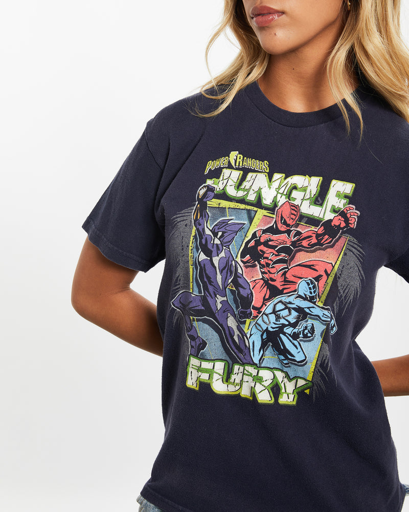 Vintage 90s Power Rangers Tee <br>XS , The Real Deal , newtown, sydney, australia, thrift store, opshop, preloved, secondhand, sustainable, retro, antique, 70s, 80s, 90s, 2000s, 00s, fashion, clothing, streetwear, trendy, garment, style, boutique, store, shop, archive, sale, cheap, best, top