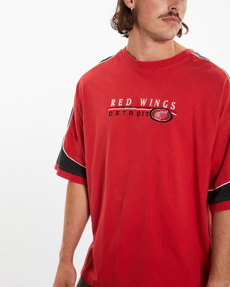 Vintage NHL Detroit Red Wings Tee <br>XXL , The Real Deal , newtown, sydney, australia, thrift store, opshop, preloved, secondhand, sustainable, retro, antique, 70s, 80s, 90s, 2000s, 00s, fashion, clothing, streetwear, trendy, garment, style, boutique, store, shop, archive, sale, cheap, best, top