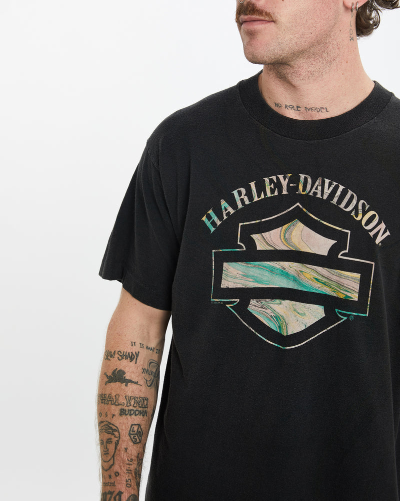 Vintage 1995 Harley Davidson Tee <br>L , The Real Deal , newtown, sydney, australia, thrift store, opshop, preloved, secondhand, sustainable, retro, antique, 70s, 80s, 90s, 2000s, 00s, fashion, clothing, streetwear, trendy, garment, style, boutique, store, shop, archive, sale, cheap, best, top