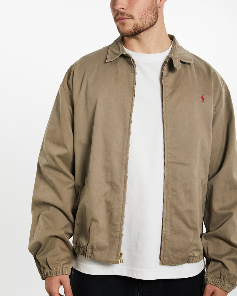 Vintage 90s Polo Ralph Lauren Harrington Jacket <br>XL , The Real Deal , newtown, sydney, australia, thrift store, opshop, preloved, secondhand, sustainable, retro, antique, 70s, 80s, 90s, 2000s, 00s, fashion, clothing, streetwear, trendy, garment, style, boutique, store, shop, archive, sale, cheap, best, top