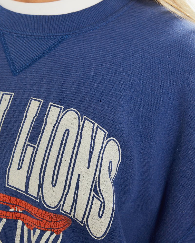 90s Dayton Lions Basketball Sweatshirt <br>M