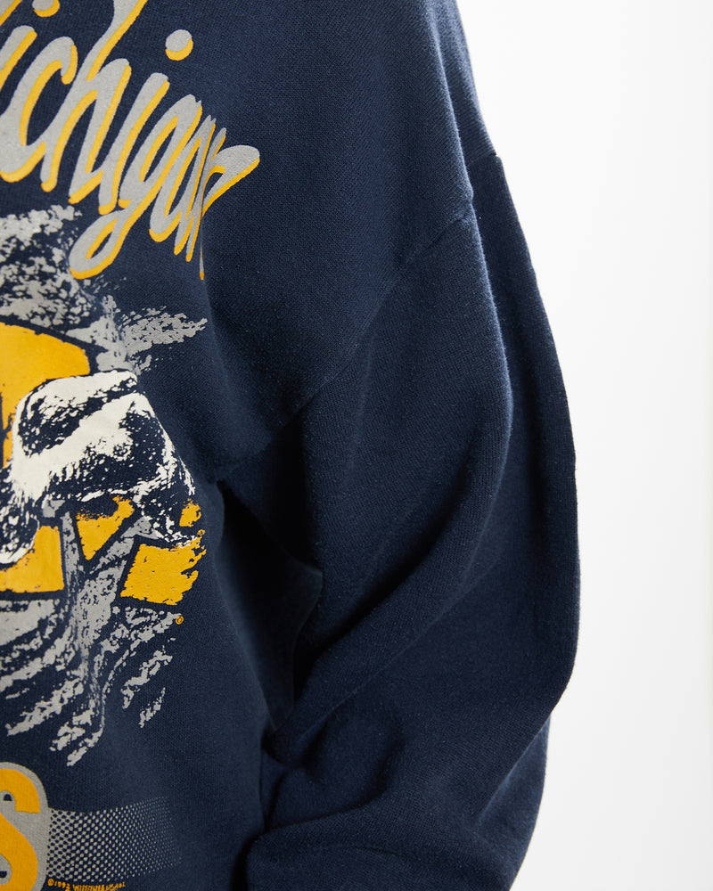 90s NCAA University of Michigan Wolverines Sweatshirt <br>M