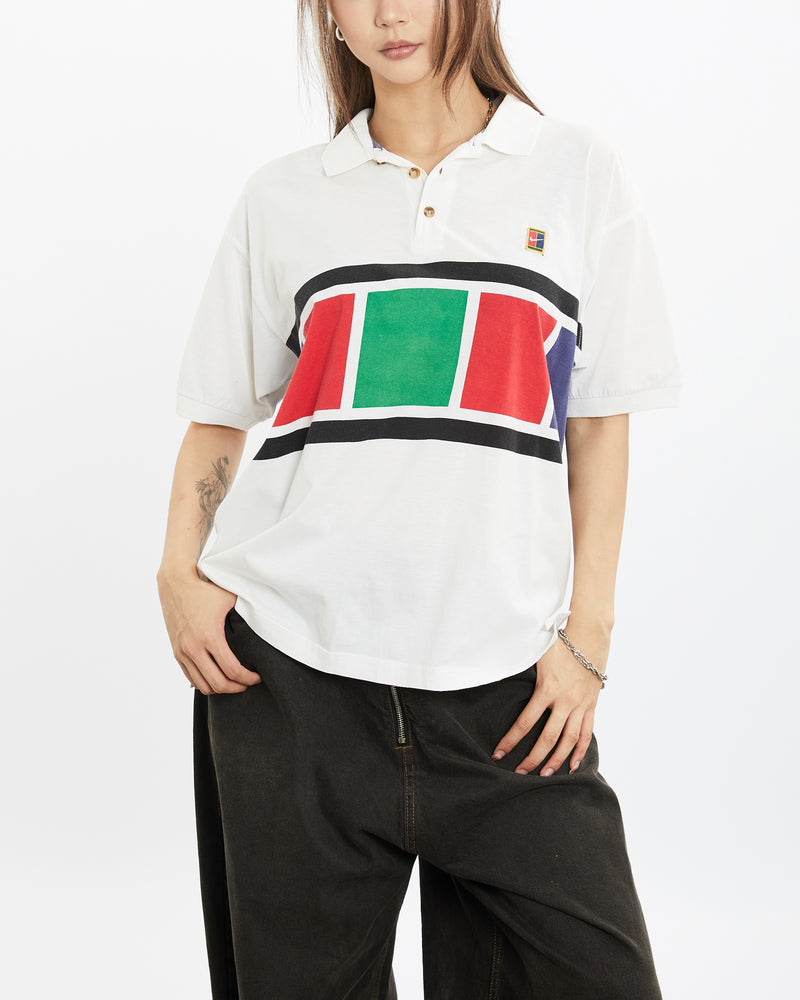 Vintage 90s Nike Challenge Court Polo Shirt S