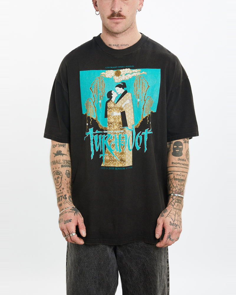Vintage 1994 Turandot by Giacomo Puccini Opera Tee <br>L , The Real Deal , newtown, sydney, australia, thrift store, opshop, preloved, secondhand, sustainable, retro, antique, 70s, 80s, 90s, 2000s, 00s, fashion, clothing, streetwear, trendy, garment, style, boutique, store, shop, archive, sale, cheap, best, top
