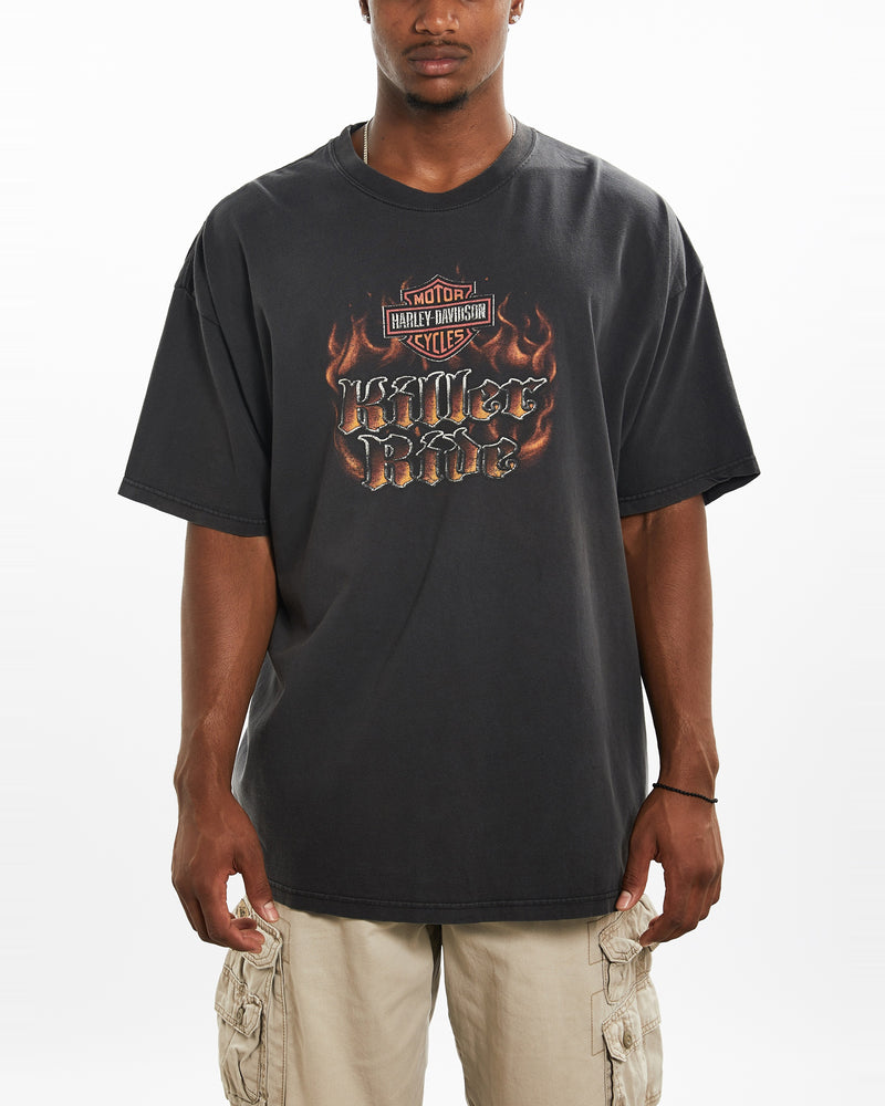 Vintage Harley Davidson Tee <br>XL , The Real Deal , newtown, sydney, australia, thrift store, opshop, preloved, secondhand, sustainable, retro, antique, 70s, 80s, 90s, 2000s, 00s, fashion, clothing, streetwear, trendy, garment, style, boutique, store, shop, archive, sale, cheap, best, top