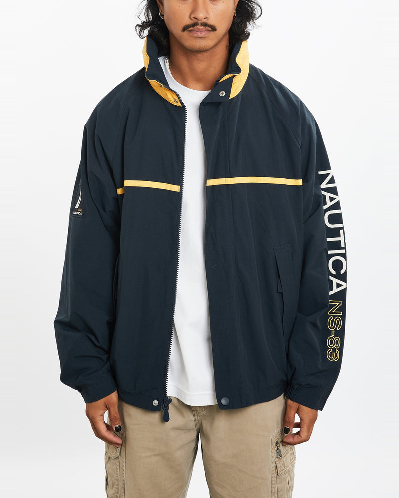 Vintage Nautica Windbreaker Jacket <br>L , The Real Deal , newtown, sydney, australia, thrift store, opshop, preloved, secondhand, sustainable, retro, antique, 70s, 80s, 90s, 2000s, 00s, fashion, clothing, streetwear, trendy, garment, style, boutique, store, shop, archive, sale, cheap, best, top