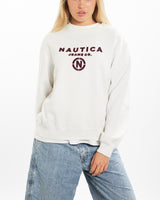 Vintage 90s Nautica Jeans Co. Sweatshirt <br>M , The Real Deal , newtown, sydney, australia, thrift store, opshop, preloved, secondhand, sustainable, retro, antique, 70s, 80s, 90s, 2000s, 00s, fashion, clothing, streetwear, trendy, garment, style, boutique, store, shop, archive, sale, cheap, best, top